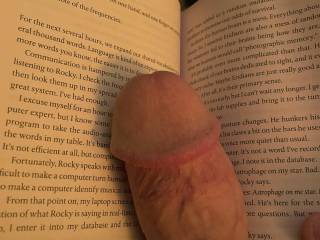 Love reading a good book in bed!