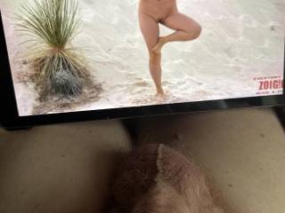 SukiAndSam ~ “She wears it well. White Sands NM a few days after she turned 60.”