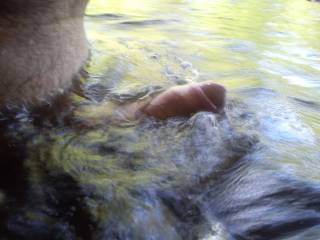 i got hard when i was naked in the river