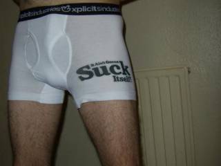 I love a man in nice fitting undies, don't you girls?
