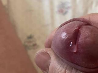 Juicy pre cum