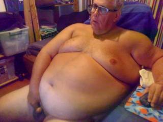 Enjoying some friends.