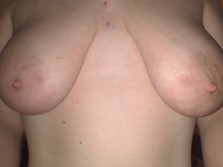 amazing tits, about to be unloaded onto