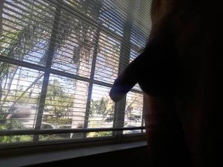 Checking the weather. It\'s going to be another hot day in Florida.