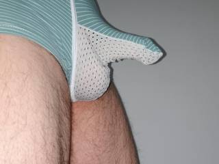 I have to try this undies and it feels very sexy and confortabile. My wife loves them and every time when she shaw me wear them she want to make sex. Im happy when I wear it.