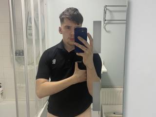 just me and my hard on straight after work