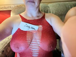 Had fun getting ready to shoot the tits!  How much cum will cover these beauties?