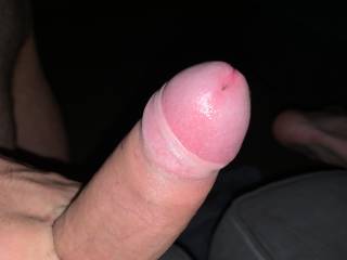 Playing with my hard cock wanting to cum for ???