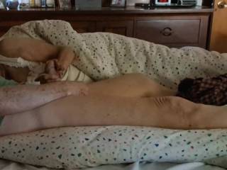 Part 1 of 4 of a morning hand job. How do you think it will end? Be specific, partial credit will be awarded.