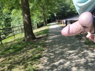 Sometimes my cock likes to tie up my balls and go for a walk! Would you like to join me?