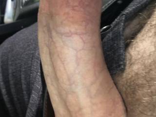 Playing in the car and got the camera outside……