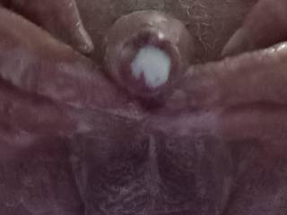 My Soaped Uncut Cock Foreskin Ozzing a Bit .....I Hope You Enjoy The View  ?....👅💦👅💦😜😛😋👍