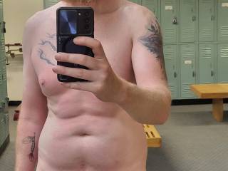 Just working on my goals. Can\'t tell if this is the picture I took on the 1st of June lol.