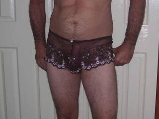 Wife likes it when I wear her undies. Do you?