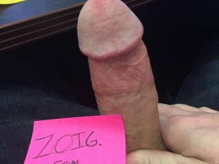 Was so hard I had to pull it out at work....
