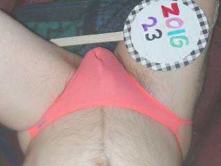 My male bottomless undie, above scene as I sit/lay in my TV viewing chair. Camera used Z3.