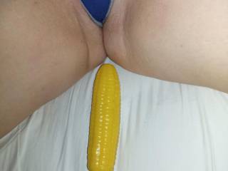 Toy play night before amazing and orgasmically full night... 🌽