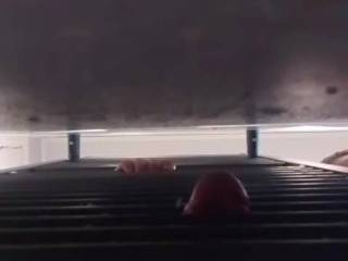 Fucking my radiator/ towel rack