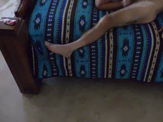 While watching Monday Night Football at the Taproom Bar & Grill I met new resident. He agreed to stop by on Wednesday while his wife was out shopping. I thought about him for two days and now I have him & his cock right where I want them. Dirty comments?