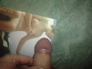 me wanking on pic