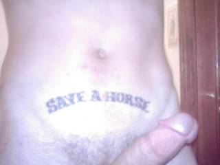 save a horse, ride a cowboy.