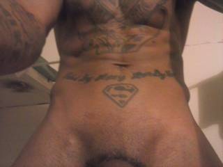 will you be my superman ??? and come lick me while my hubby watches?