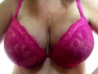 New bra. Is pink a good color for me?
