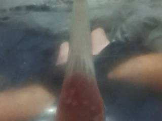 First time doing this. 
Changed to a one handed technique and changed camera angle.
Took some getting used to, but felt amazing. Not as good as a real pussy though. Been so long since I was inside a real one.😪