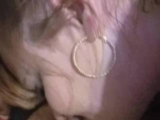 My girl Lauren dropped by and showed me how much she appreciates me by giving me an incredible BJ she knows exactly what I like