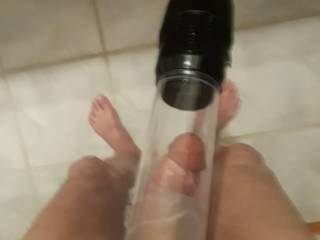 Pre shower play time !!