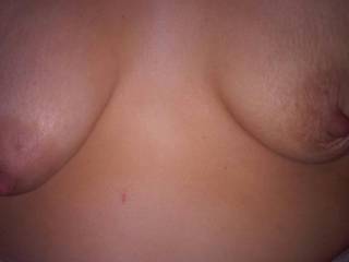 Very nice tits i'd love to kiss and suck them