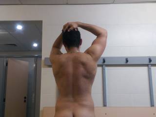 Changing room selfie after a shower...what do you think?