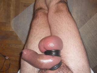 love to pump my cock and balls