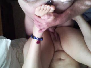 Trying to get some guy\'s wife pregnant.