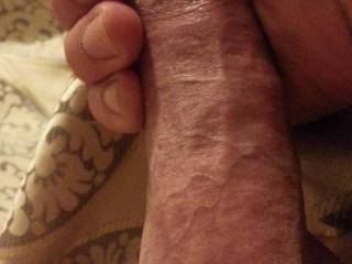 Would rather see your woman's pussy gripping this tight