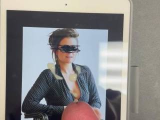 Had to give sexy Mrs. britboy a hot cum load....