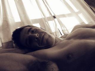 What a handsome face to see first thing in the morning. I'd be headed under those sheets to ravish you.