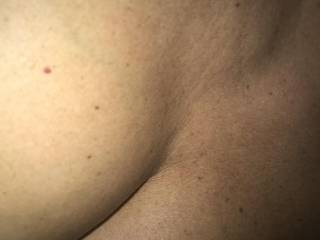 Titties not ass cleavage