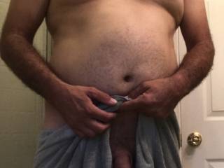 Ooppps my soft cock slipped out, what should I do?