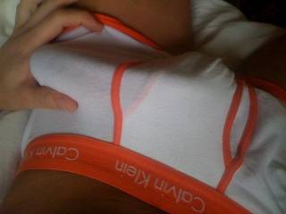 hard in white Calvin
