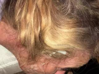 She loves when I cum all over her face
