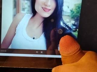 Cum tribute for luccia