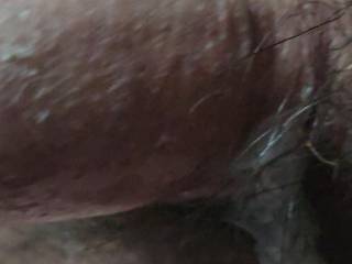 little dribble on my cock