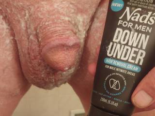 Not a hair left on my bald babydick...cum on me