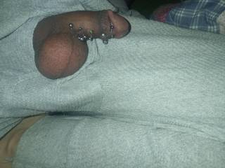 my peirced cock