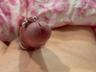 It feels so good and the ring is ultra tight 🤤 
My cock was so hard 😏