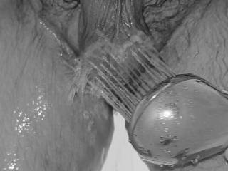 Love the Sprayer with Hot & Steamy Water on my BALLS