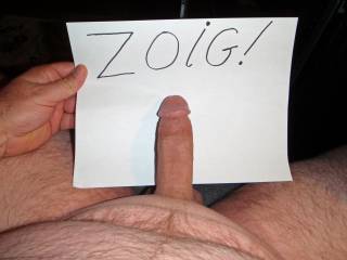 ZOIG gives my hubby a hard cock every time!