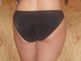 for those who asked for another pic of my ass in  black panties