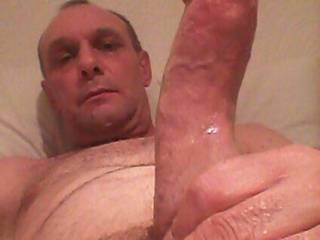I was wanking and my erection was so hard I thought i would show you. Hope you like it